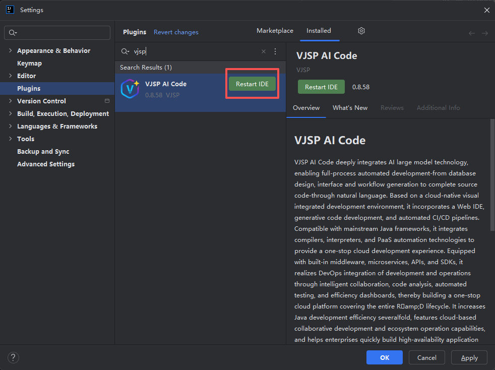 Overwrite Update Restart