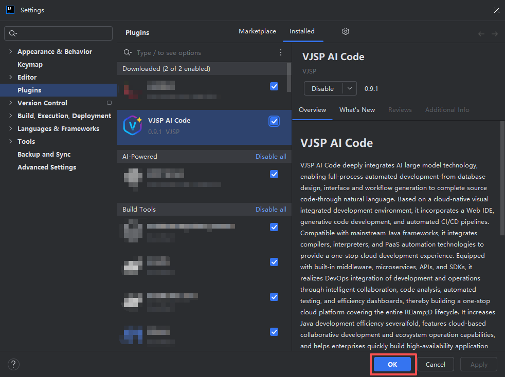 First-time Installation Confirmation