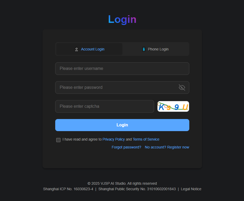 Website Login